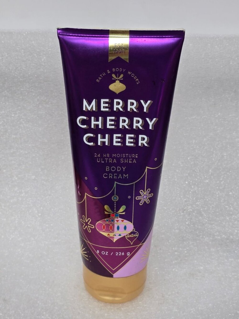 Bath & Body Works Merry Cherry Cheer Ultra Shea Body Cream Holiday Traditions